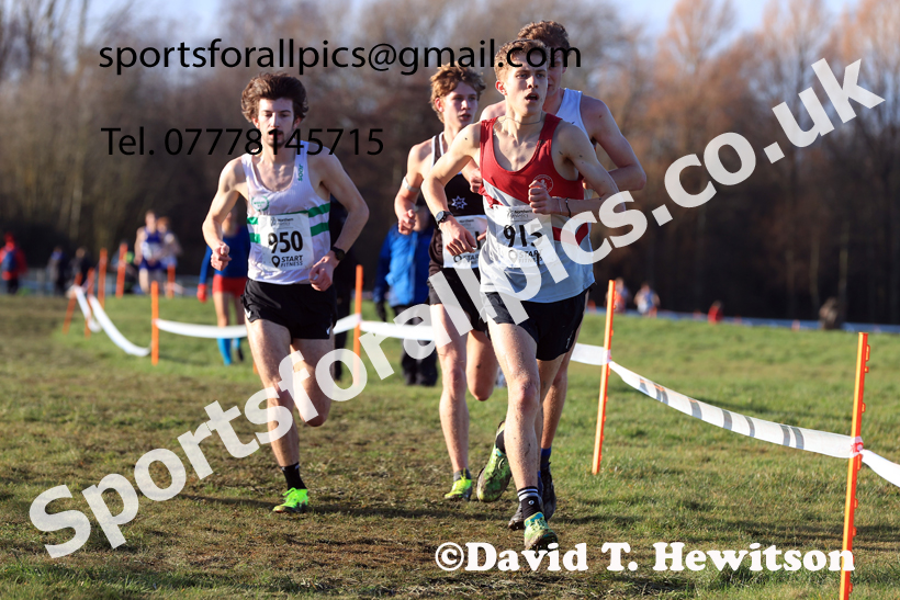Junior Mens 2026 Northern Cross Country Champs., Pontefract Racecourse, Pontefract. Photo: David T. Hewitson/Sports for All Pics